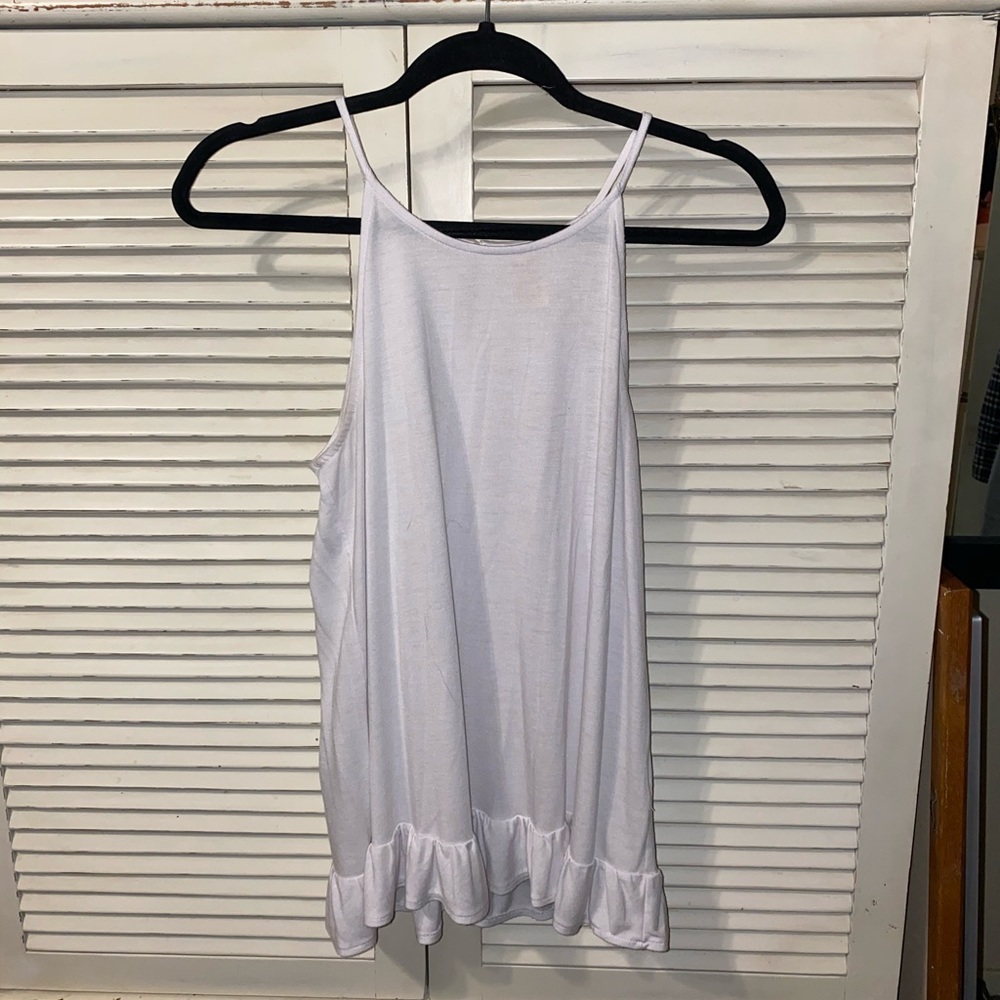 Simple White Tank Top